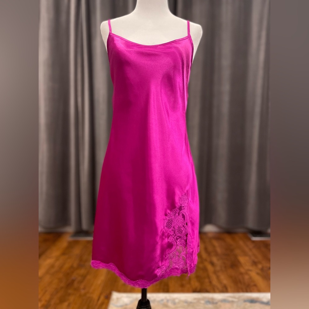 Pink satin La Senza chemise nightie